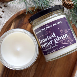 Frosted Sugar Plum Candle