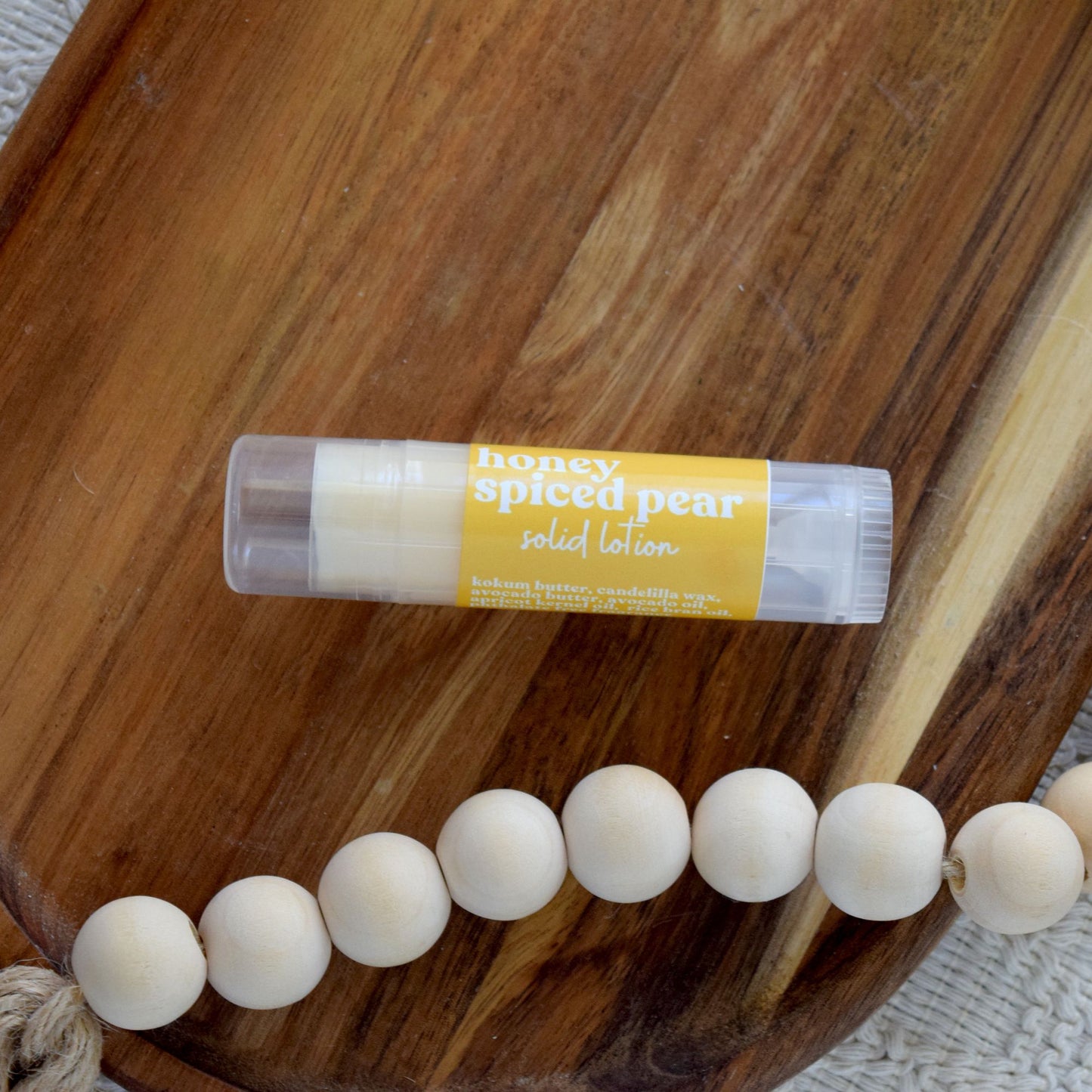 Honey Spiced Pear Travel Solid Body Butter