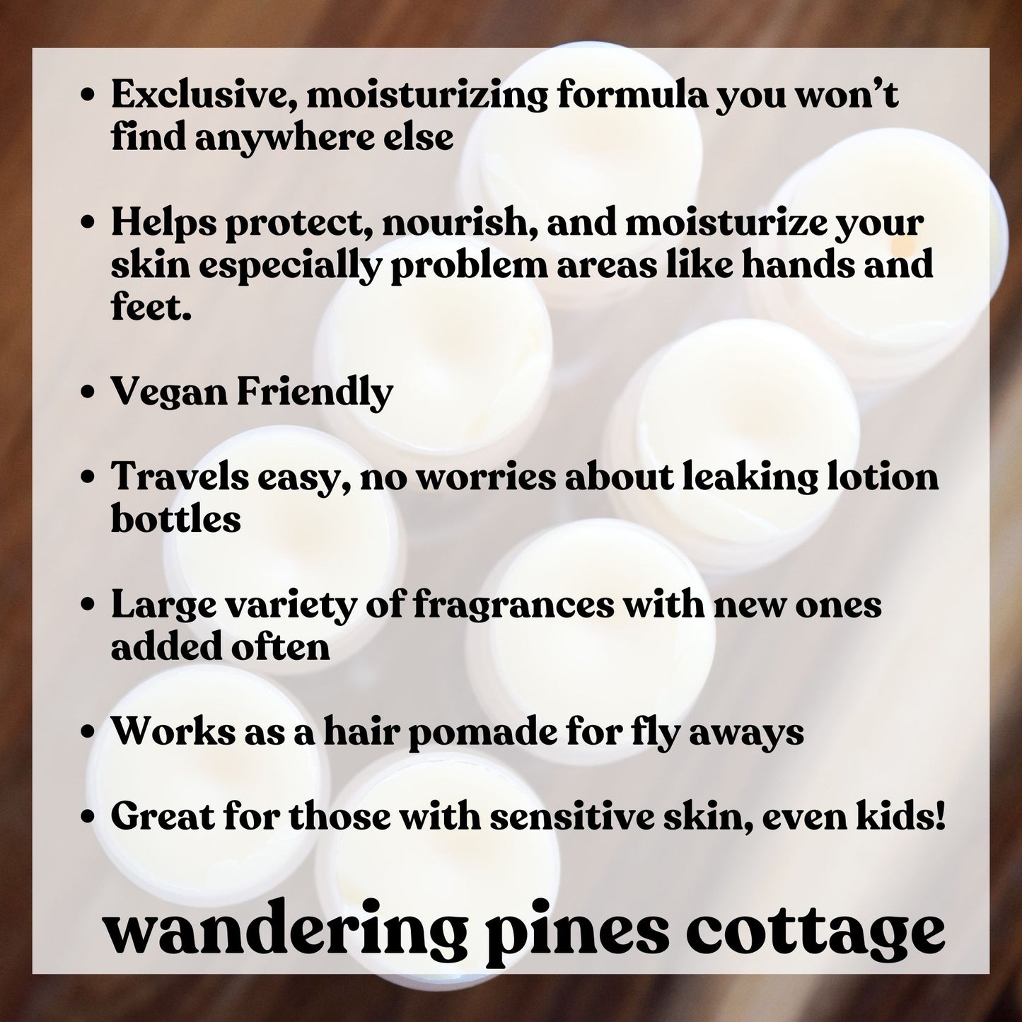 Cabin in the Woods Travel Solid Body Butter