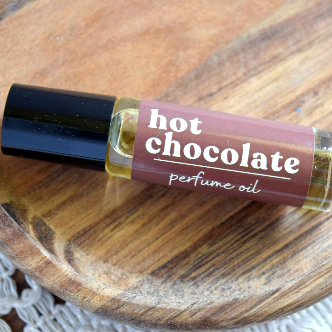 hot chocolate perfume oil - wandering pines cottage