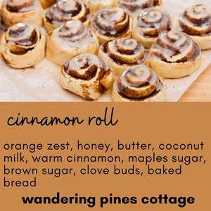 iced cinnamon roll description