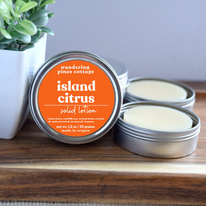 Island Citrus Solid Lotion