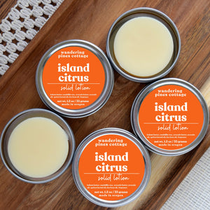 Island Citrus Solid Lotion