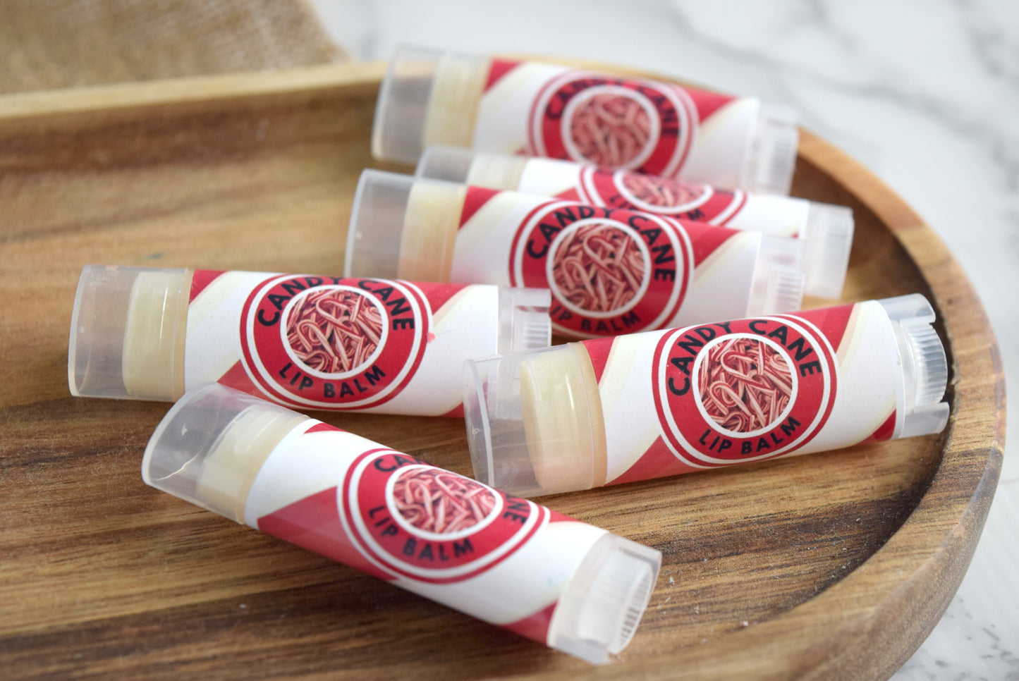 Candy Cane Lip Balm