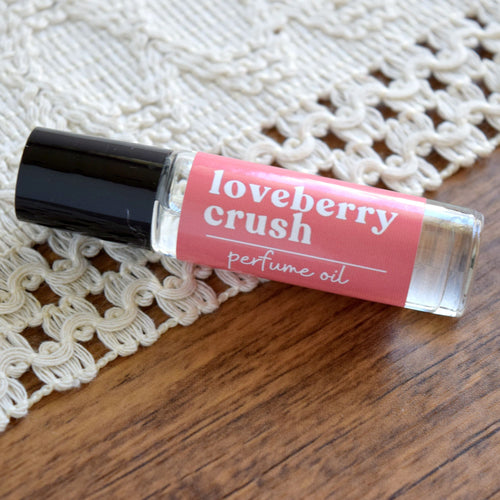 loveberry crush perfume for her - wandering pines cottage