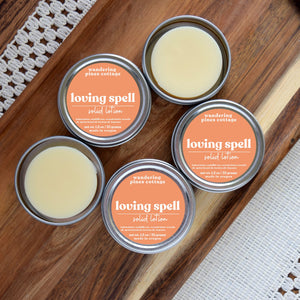 Loving Spell Solid Lotion Tin