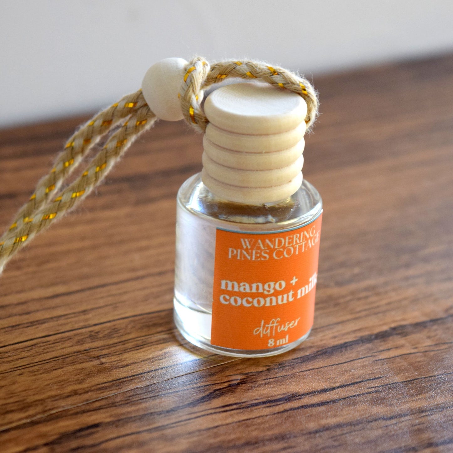 Mango and Coconut Milk Hanging Car Diffuser