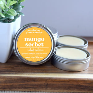 Mango Sorbet Solid Lotion