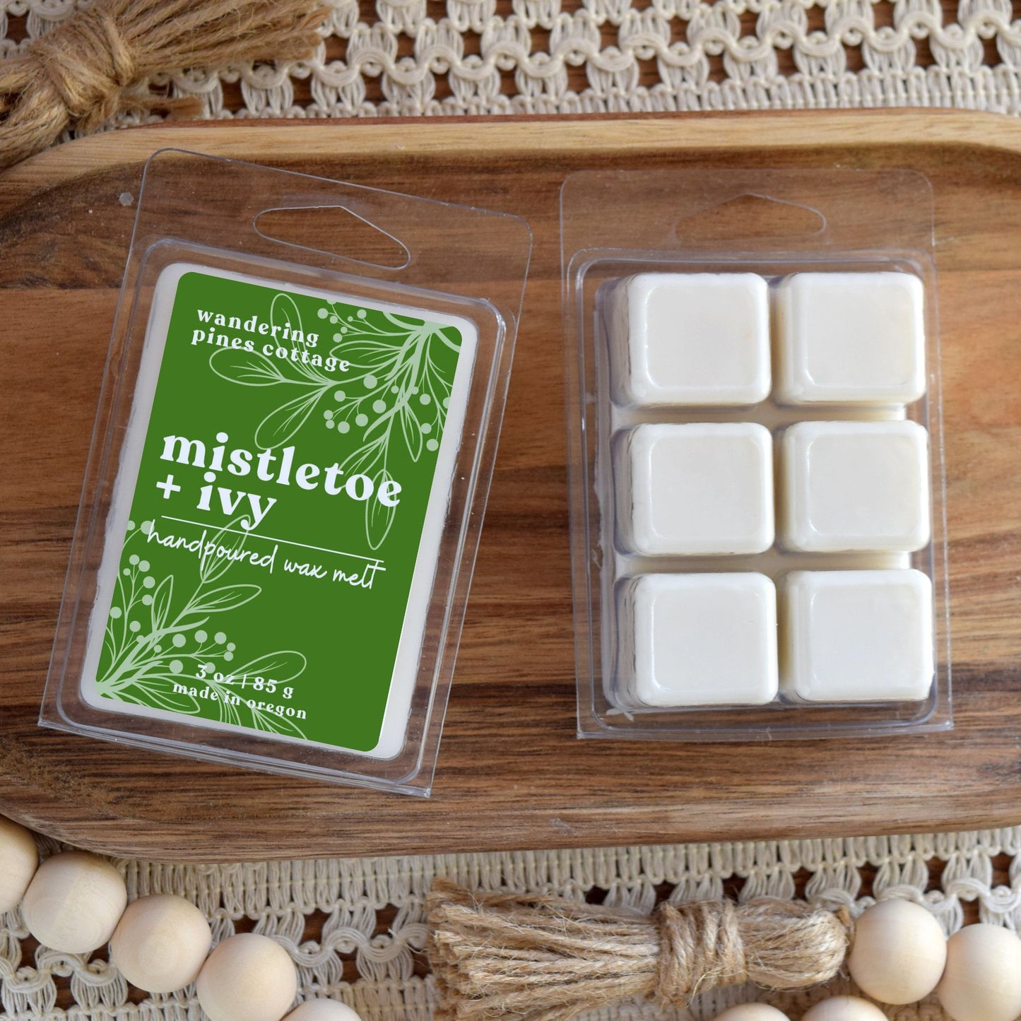 Mistletoe and Ivy Wax Melt
