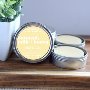 Oatmeal Milk and Honey Solid Lotion