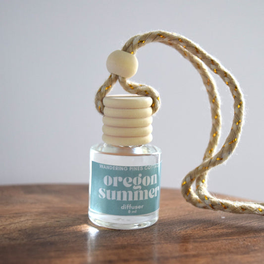oregon summer hanging diffuser - wandering pines cottage