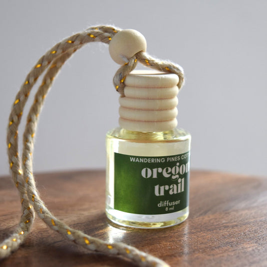 oregon trail hanging diffuser - wandering pines cottage