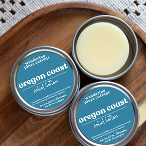 Oregon Coast Solid Lotion