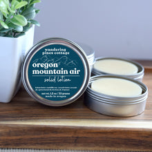 Load image into Gallery viewer, Oregon Mountain air lotion bar Tin