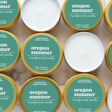 Load image into Gallery viewer, Oregon Summer Travel Candle Tin