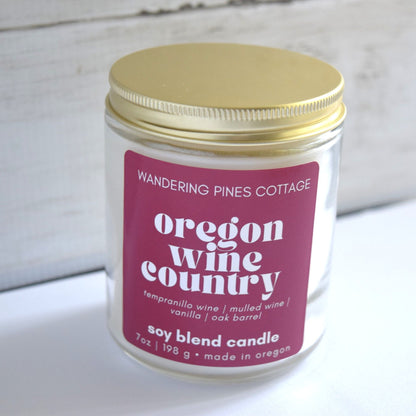 Oregon  Wine Country Candle