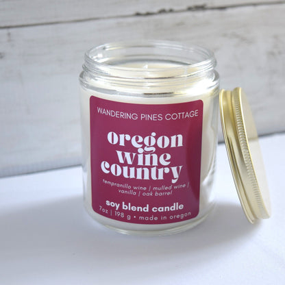 Oregon  Wine Country Candle