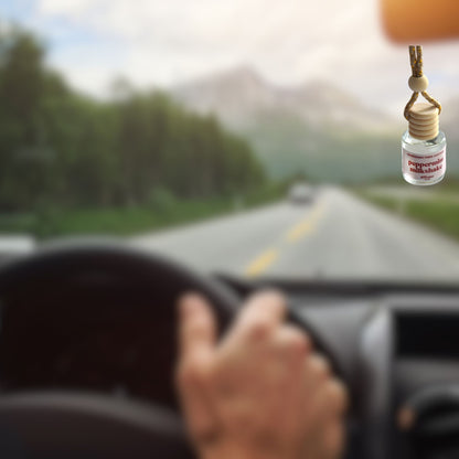Peppermint Milkshake Hanging Car Diffuser