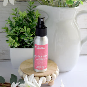 pink sugar room spray  - wandering pines cottage