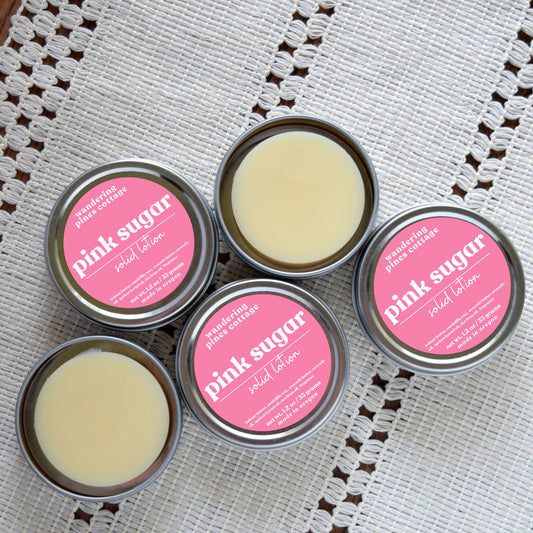 Pink Sugar Solid Lotion