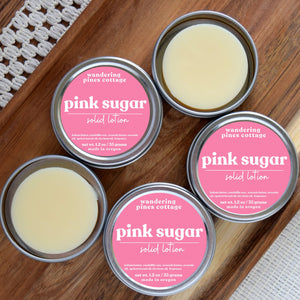 Pink Sugar Solid Lotion