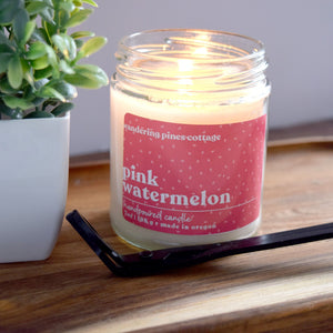 Pink Watermelon Candle