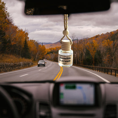 Pistachio and Cream Hanging Car Diffuser