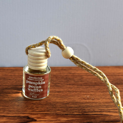 Pumpkin Pecan Waffles Hanging Car Diffuser