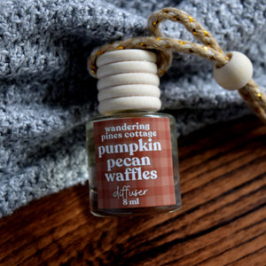 Pumpkin Pecan Waffles Hanging Car Diffuser