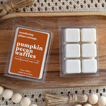 Load image into Gallery viewer, pumpkin pecan waffles wax melts - wandering pines cottage