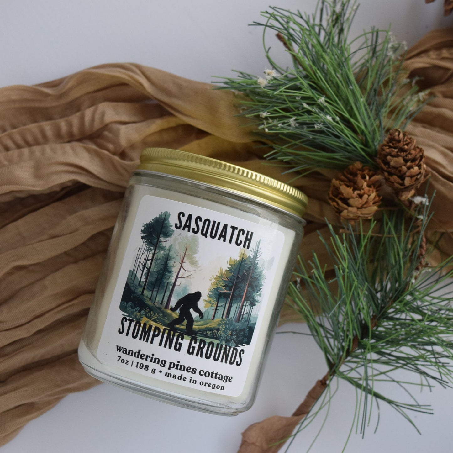 Pacific Northwest Sasquatch Candle Gift Set