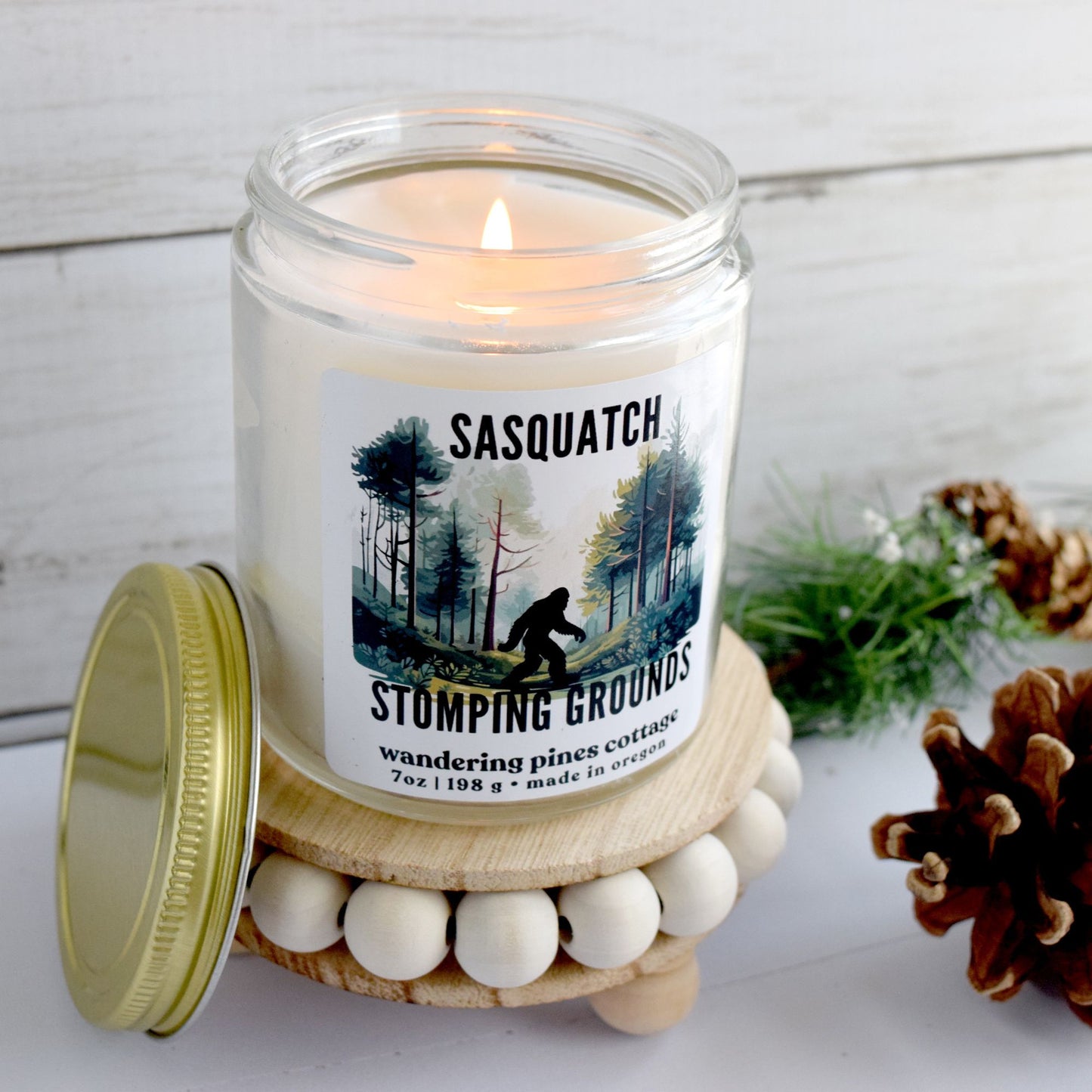 Pacific Northwest Sasquatch Candle Gift Set