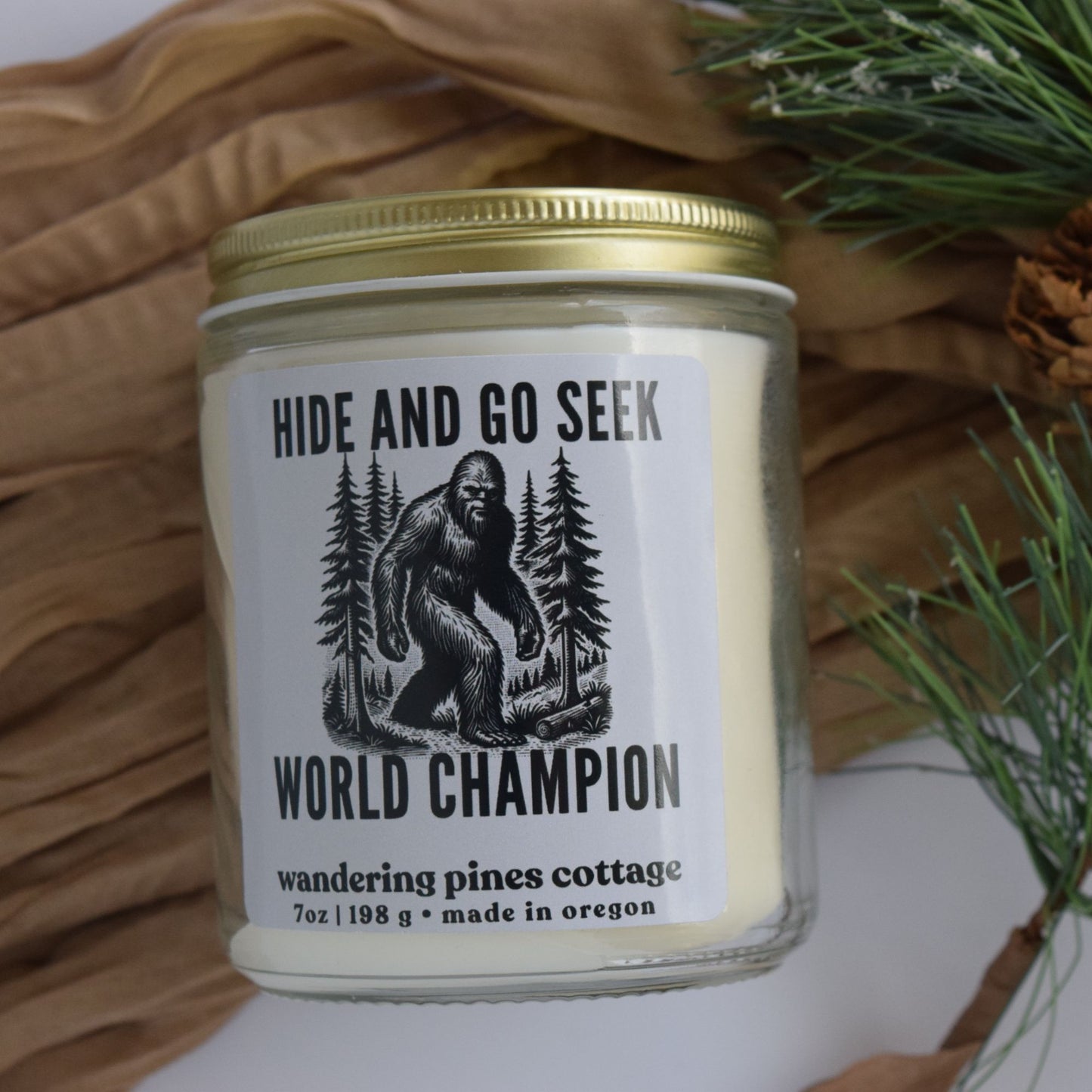 Pacific Northwest Sasquatch Candle Gift Set