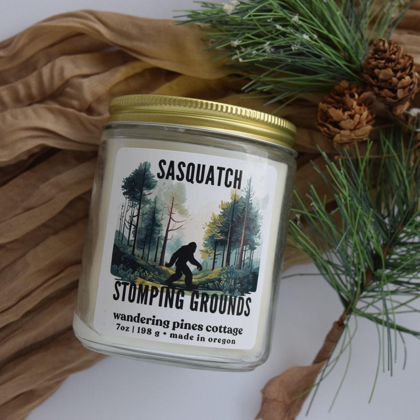 Pacific Northwest Sasquatch Candle Gift Set