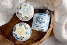 Load image into Gallery viewer, Let is Snow snowflake shaped wax melts - wandering pines cottage