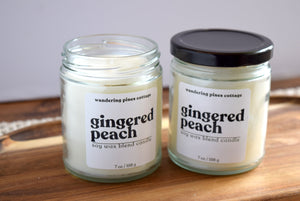 Gingered Peach Candle