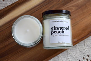 Gingered Peach Candle