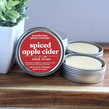 Load image into Gallery viewer, Spiced Apple Cider Solid Lotion Tin