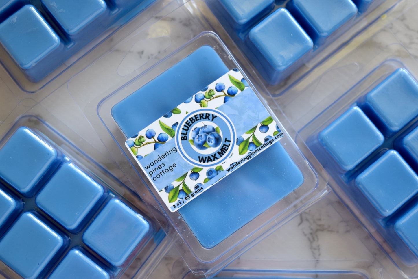 Blueberry wax melt - wandering pines cottage