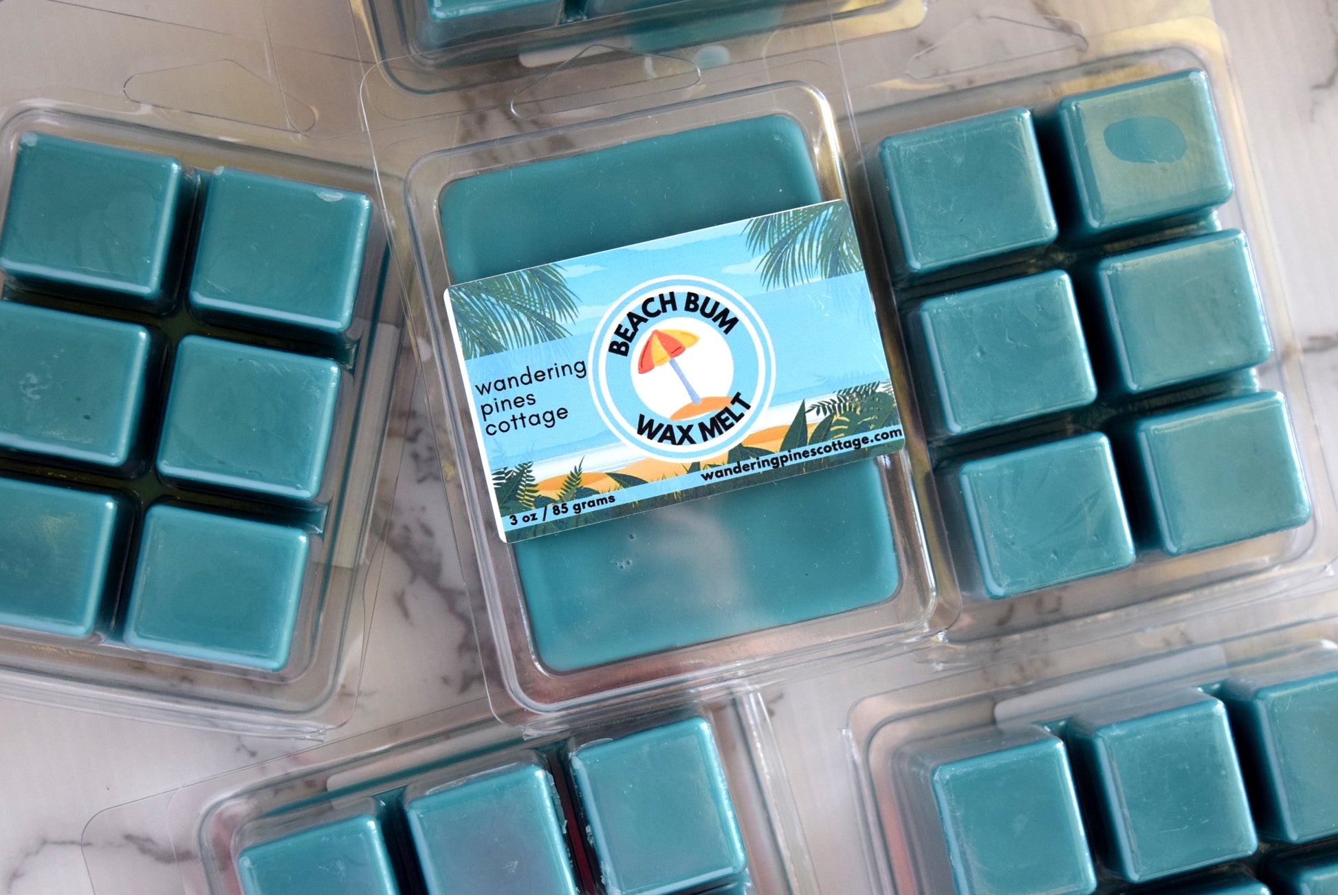 beach bum wax melt - wandering pines cottage