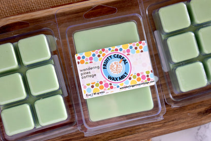 fruity cereal wax melt - wandering pines cottage