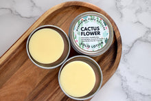 Load image into Gallery viewer, Cactus Flower Solid Lotion in a Tin