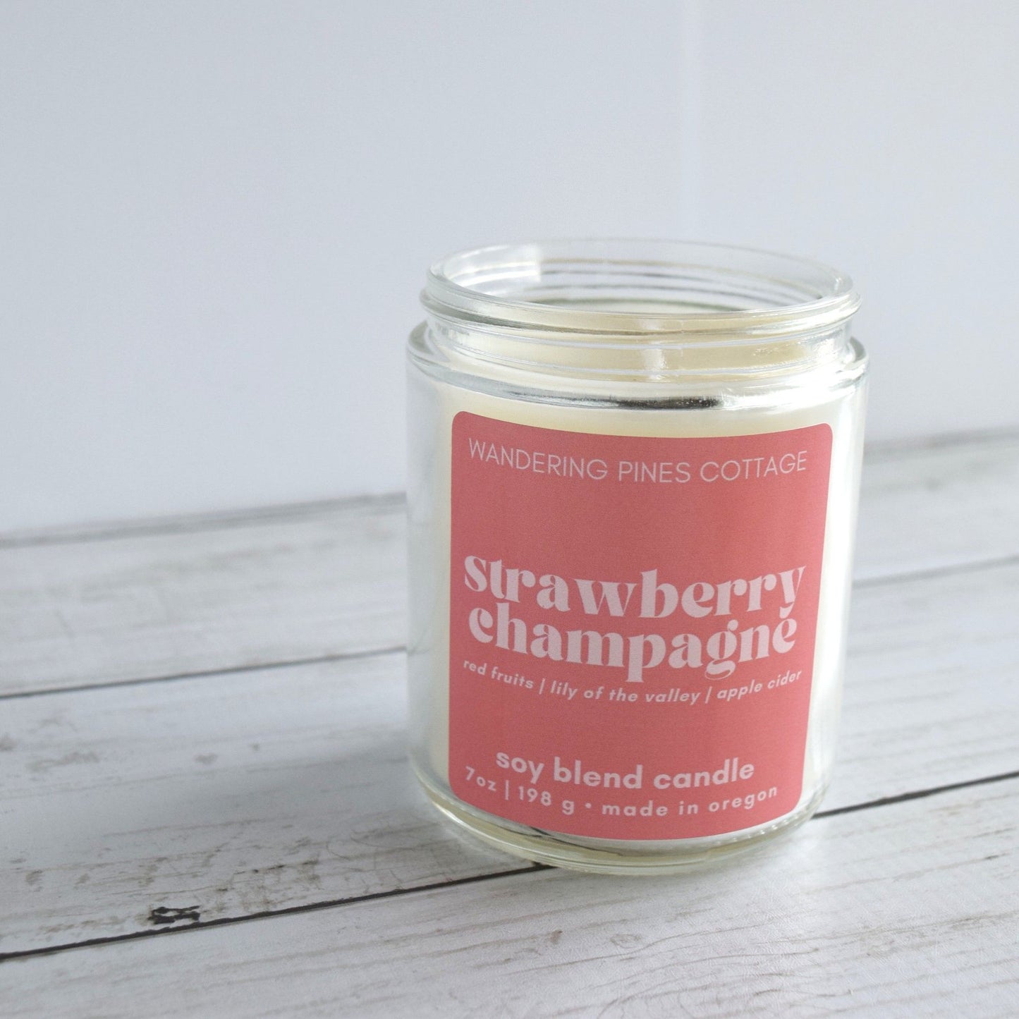 Strawberry Champagne Candle