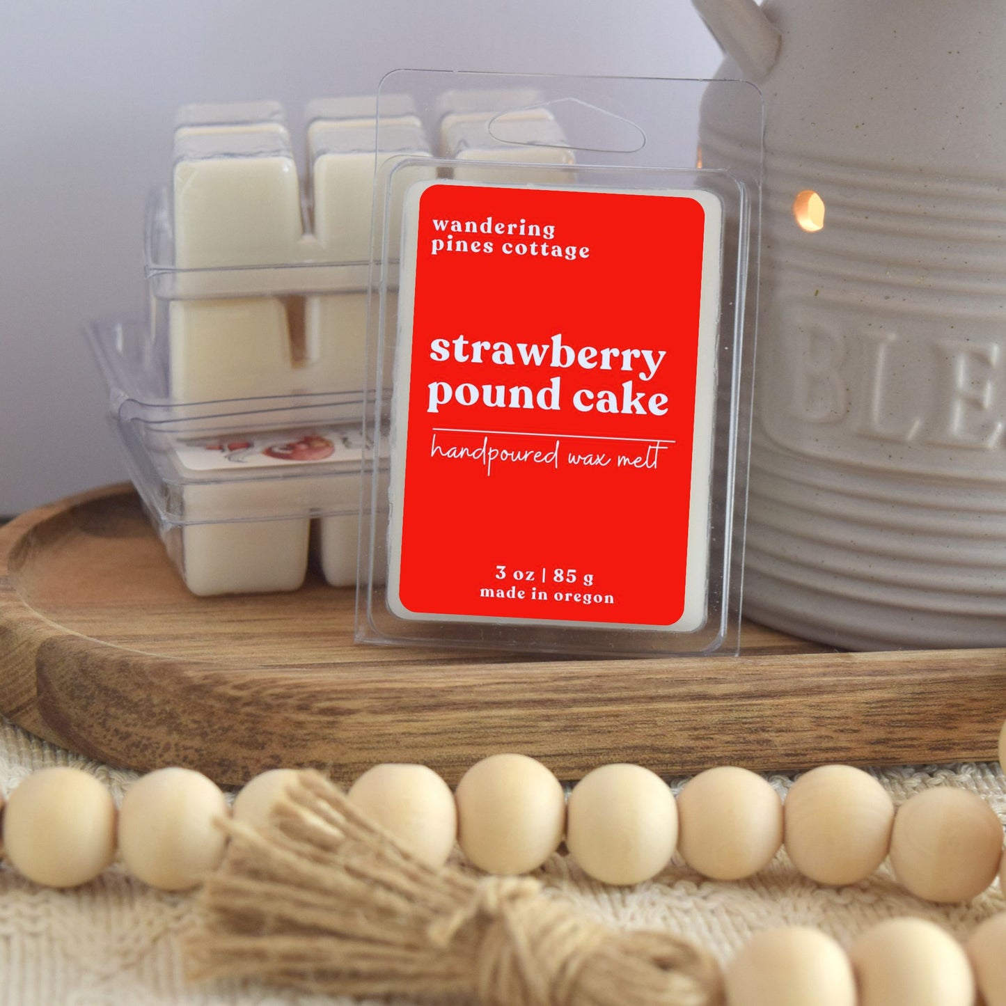 Strawberry Pound Cake Wax Melt