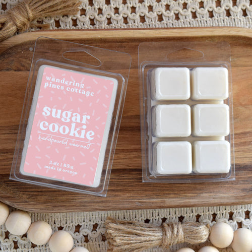 sugar cookie bakery wax melt - wandering pines cottage