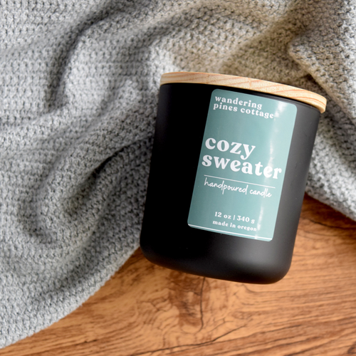 Cozy Sweater Large Candle