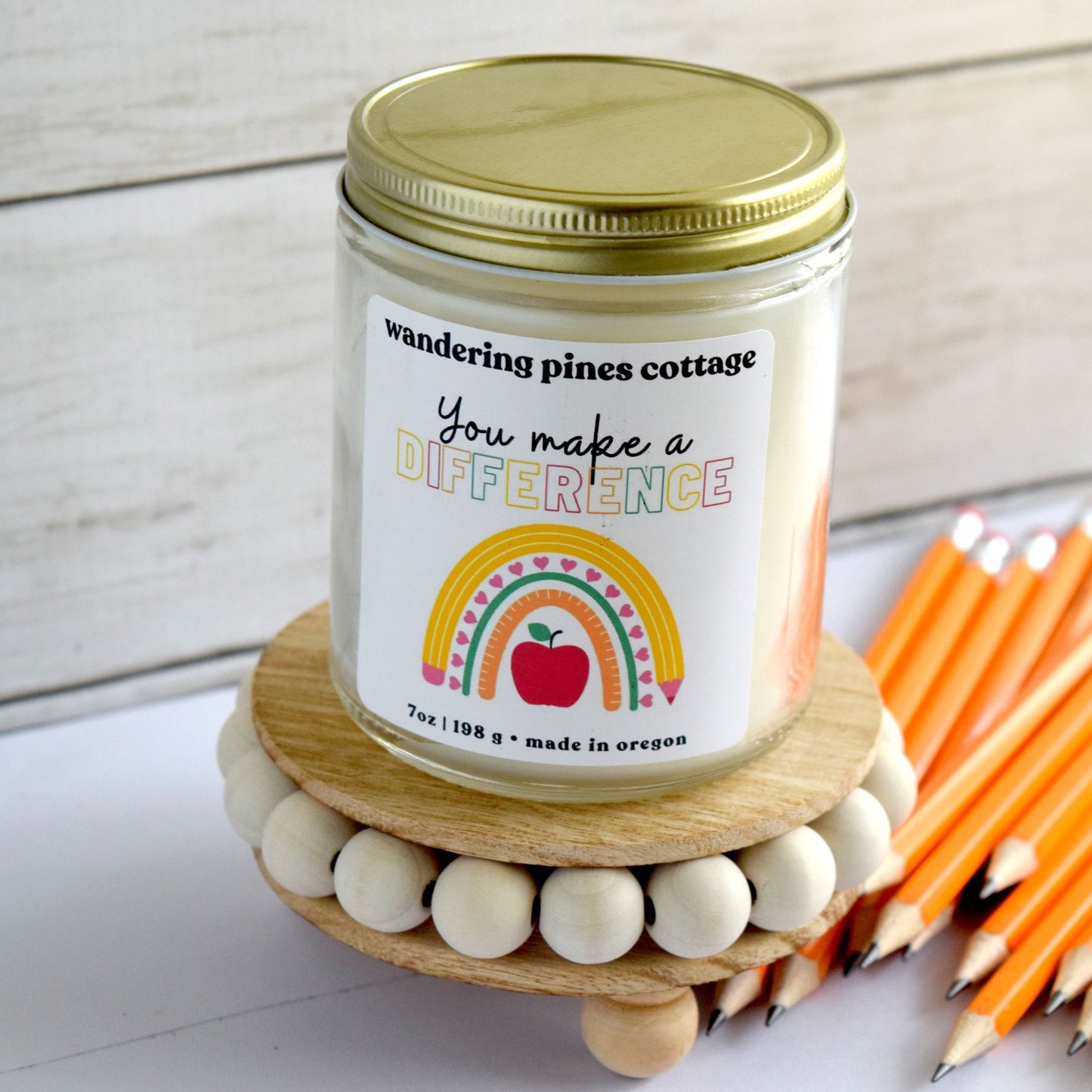 Teacher Appreciation Candle Gift Set