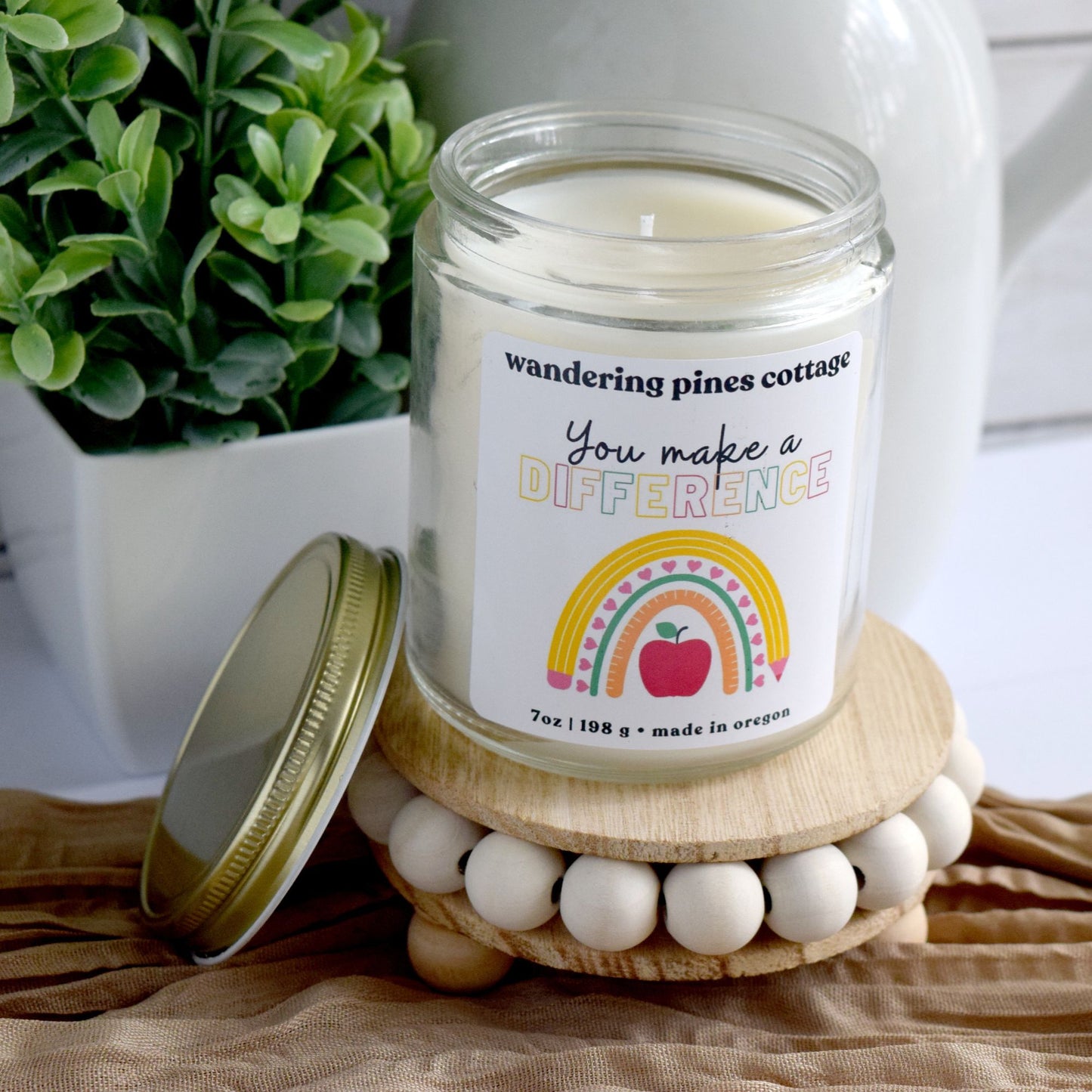Teacher Appreciation Candle Gift Set