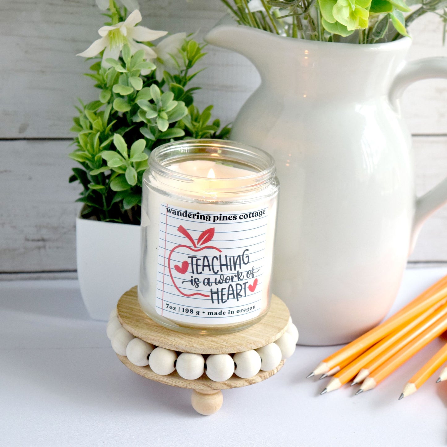 Teacher Appreciation Candle Gift Set