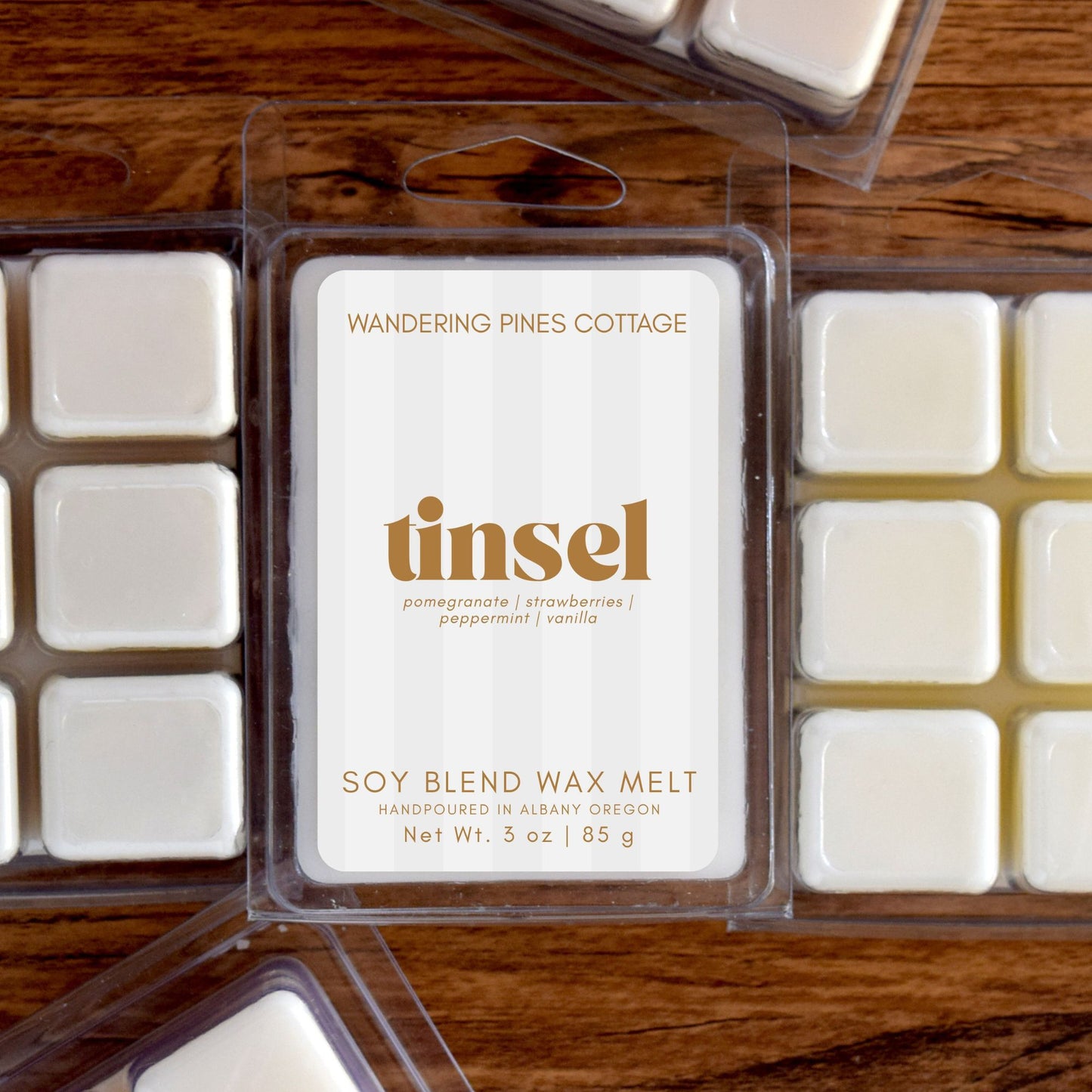 Tinsel Christmas Wax Melt